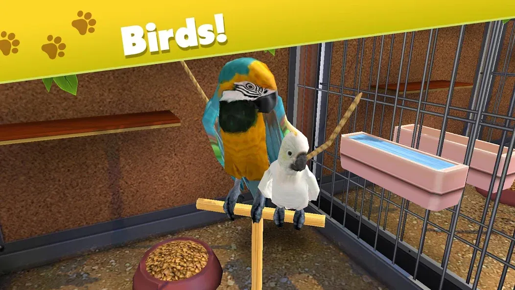 Pet World - My Animal Shelter (Пет Ворлд) [МОД: Много денег, Монет и Все открыто] Screenshot 2