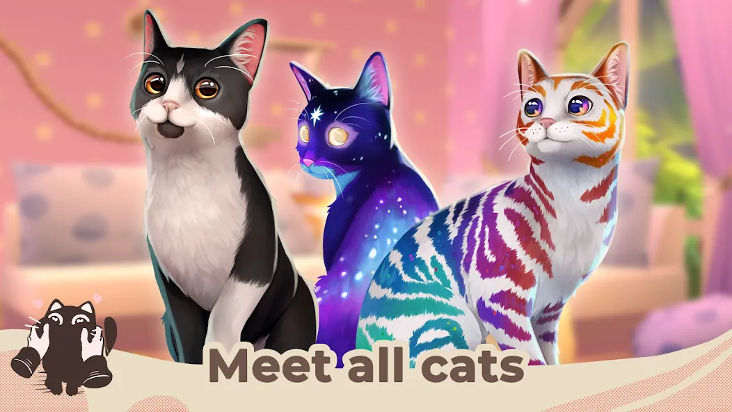Cat Rescue Story: Pet Shelter (Кэт Рескью Стори) [МОД: Много монет, Открытые уровни и Мега MOD] Screenshot 1