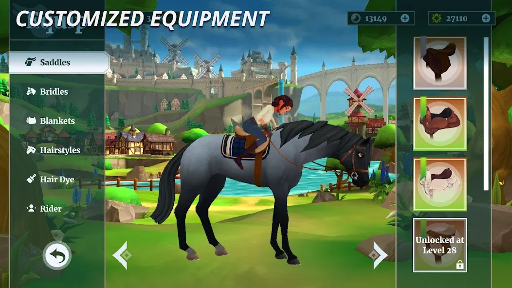 Wildshade: Fantasy Horse Races (Уайлдшейд) [МОД: Бесконечные деньги, Монеты и Мега MOD] Screenshot 5