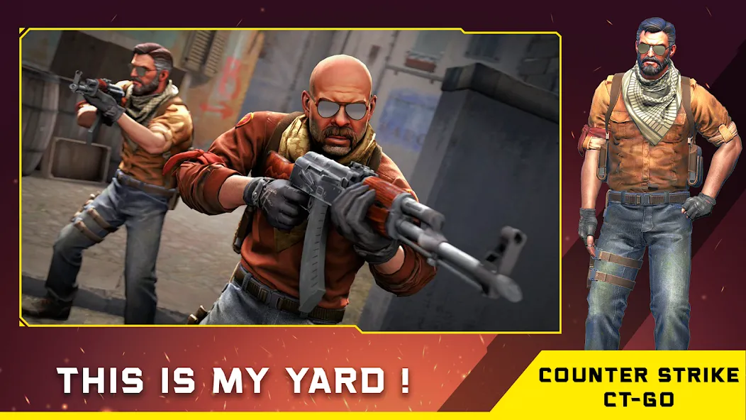 Counter Strike CT-GO Offline (Каунтер) [МОД: Деньги, Монеты и Меню MOD] Screenshot 1