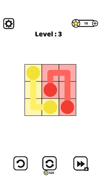Pipe Line Puzzle (Пайп Лайн Пазл) [МОД: Меню, Бесконечные монеты и Открытые уровни] Screenshot 2