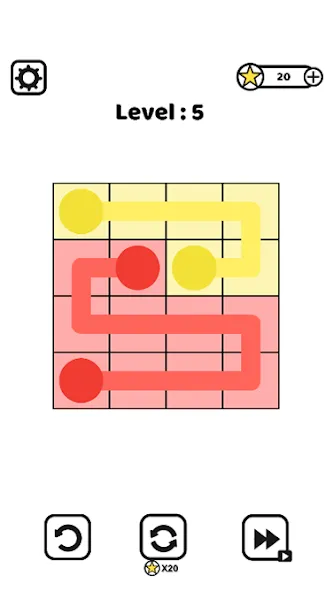 Pipe Line Puzzle (Пайп Лайн Пазл) [МОД: Меню, Бесконечные монеты и Открытые уровни] Screenshot 3