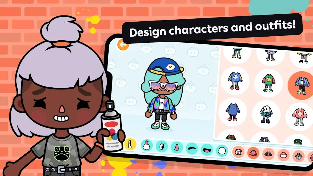 Toca Boca World (Тока Лайф Ворлд) [МОД: Много монет, Открытые уровни и Мега MOD] Screenshot 2