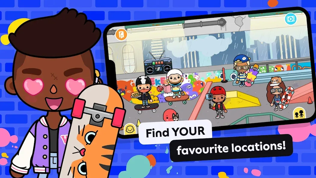 Toca Boca World (Тока Лайф Ворлд) [МОД: Много монет, Открытые уровни и Мега MOD] Screenshot 3