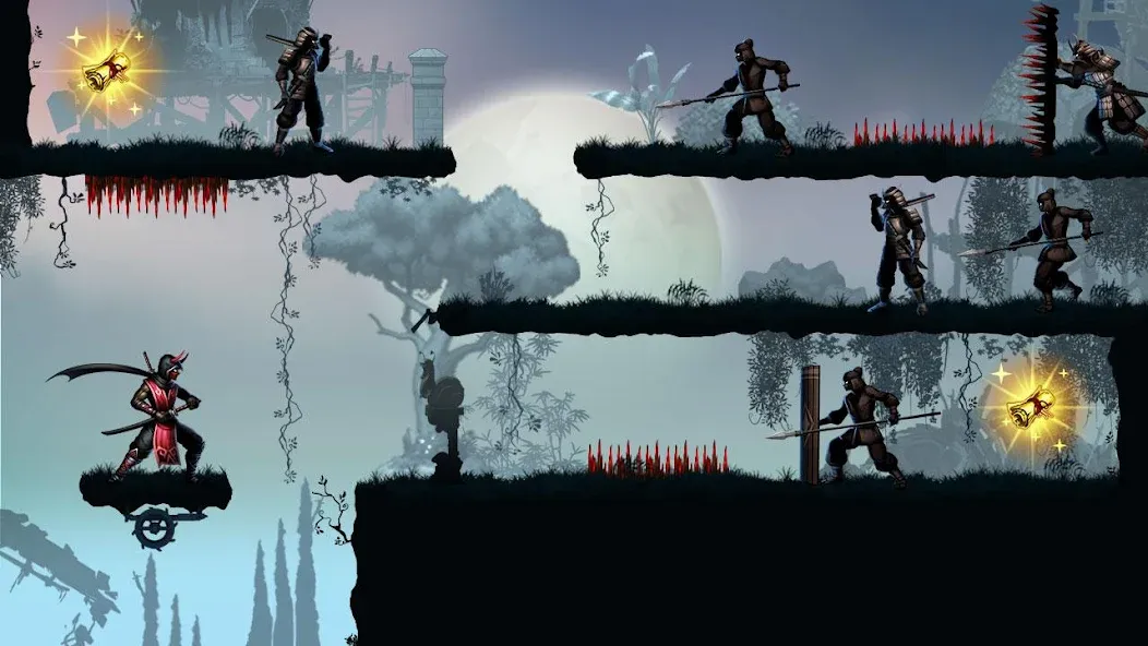 Ninja warrior: legend of adven [МОД: Много денег, Монет и Все открыто] Screenshot 3