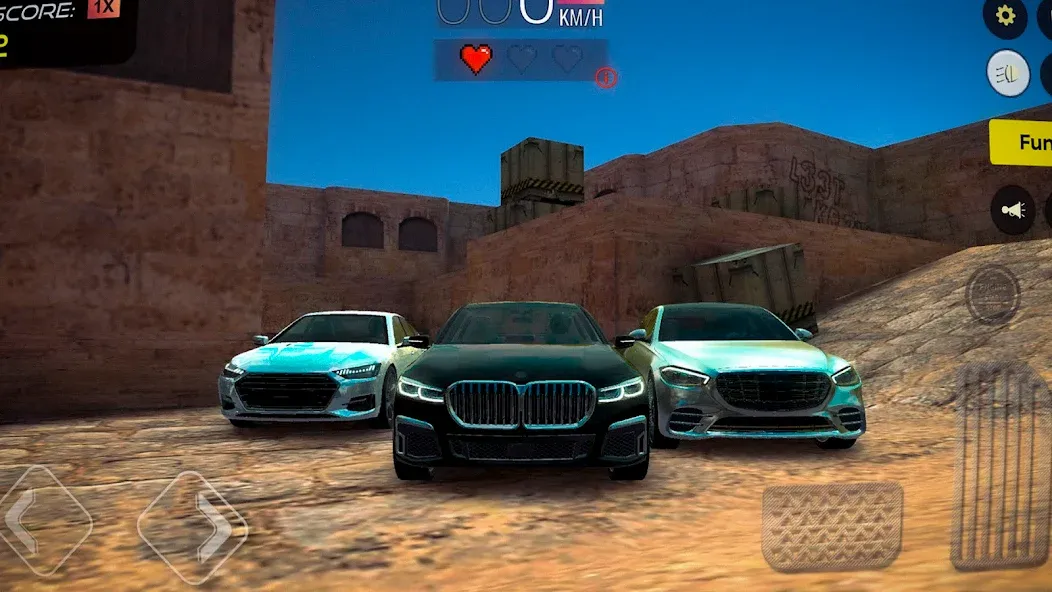 Racing in Car - Multiplayer (Рейсинг ин Кар) [МОД: Много монет, Открытые уровни и Мега MOD] Screenshot 4