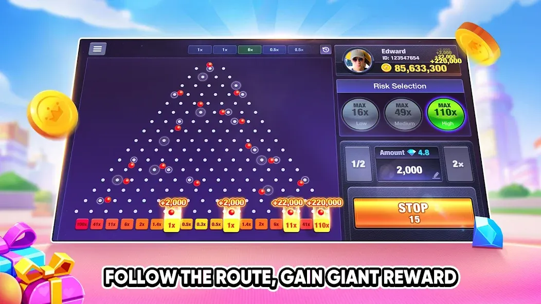 Tongits Go - Mines Slots Pusoy (Тонгитс Го) [МОД: Деньги, Монеты и Меню MOD] Screenshot 3