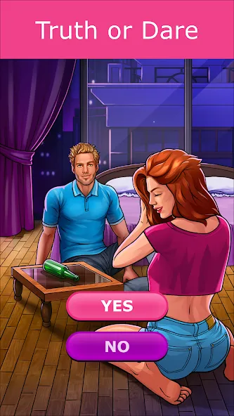 Kiss Kiss: Spin the Bottle [МОД: Деньги, Монеты и Меню MOD] Screenshot 2