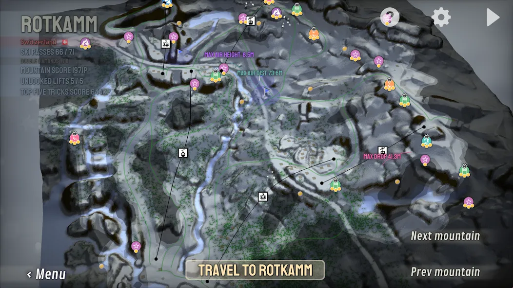 Grand Mountain Adventure [МОД: Бесконечные деньги, Монеты и Мега MOD] Screenshot 4