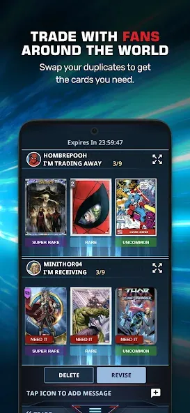 Marvel Collect! by Topps® [МОД: Много денег, Монет и Все открыто] Screenshot 3