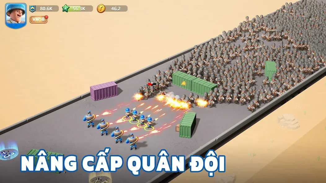 Top War: Battle Game - Funtap (Топ Вар) [МОД: Все открыто, Дополнительные деньги и Меню MOD] Screenshot 3
