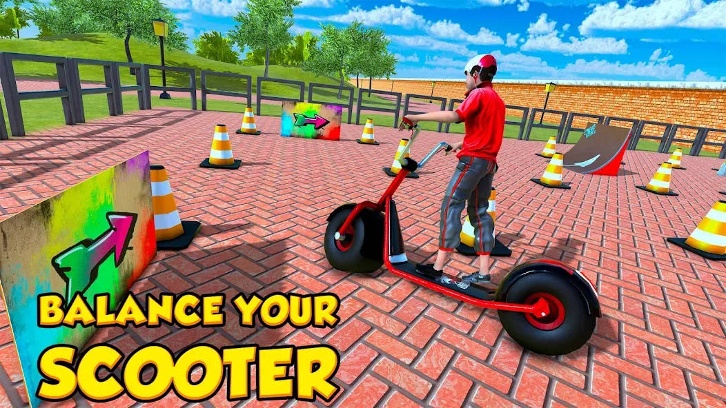 BMX Air Skate Scooter Tricks [МОД: Бесконечные деньги, Монеты и Мега MOD] Screenshot 4