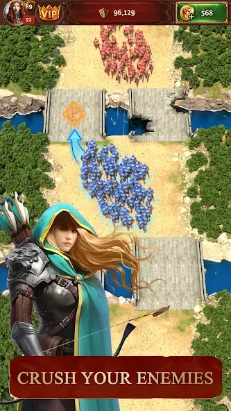 Total Battle: Strategy Games (Тотал Батл) [МОД: Много монет, Открытые уровни и Мега MOD] Screenshot 2