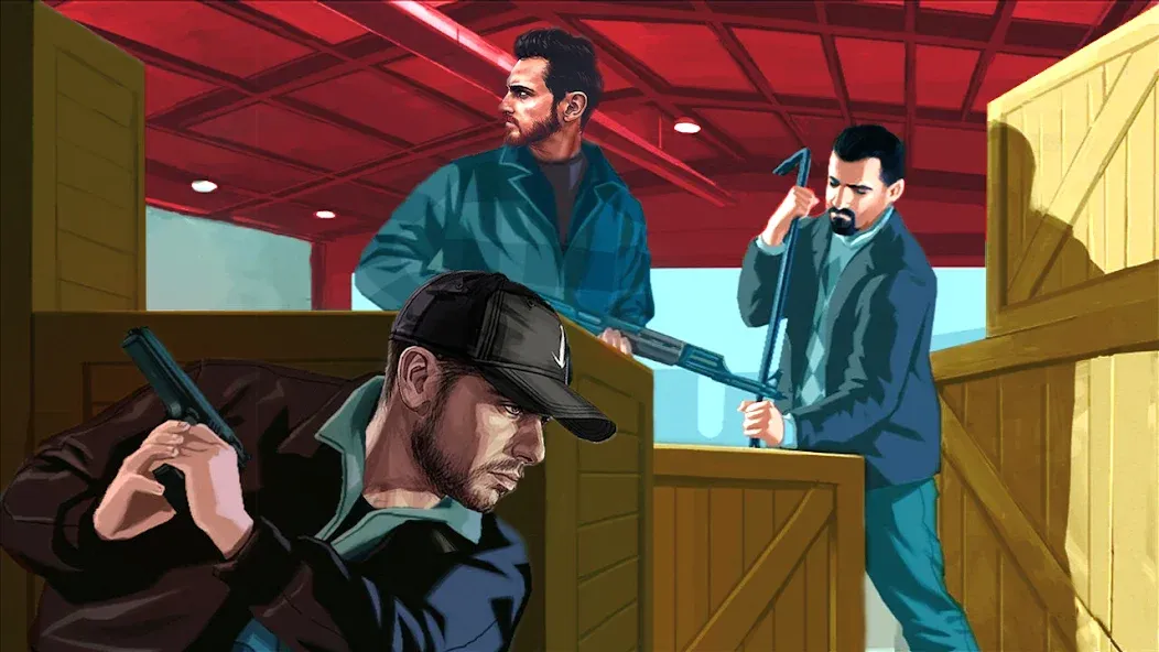City Grand Gangster Crime (Сити Гранд Гангстер Крайм) [МОД: Все открыто, Дополнительные деньги и Меню MOD] Screenshot 1