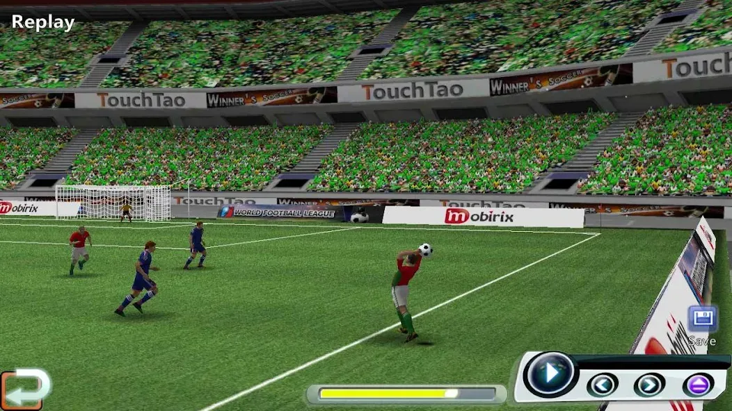 World Soccer League [МОД: Все открыто, Дополнительные деньги и Меню MOD] Screenshot 3