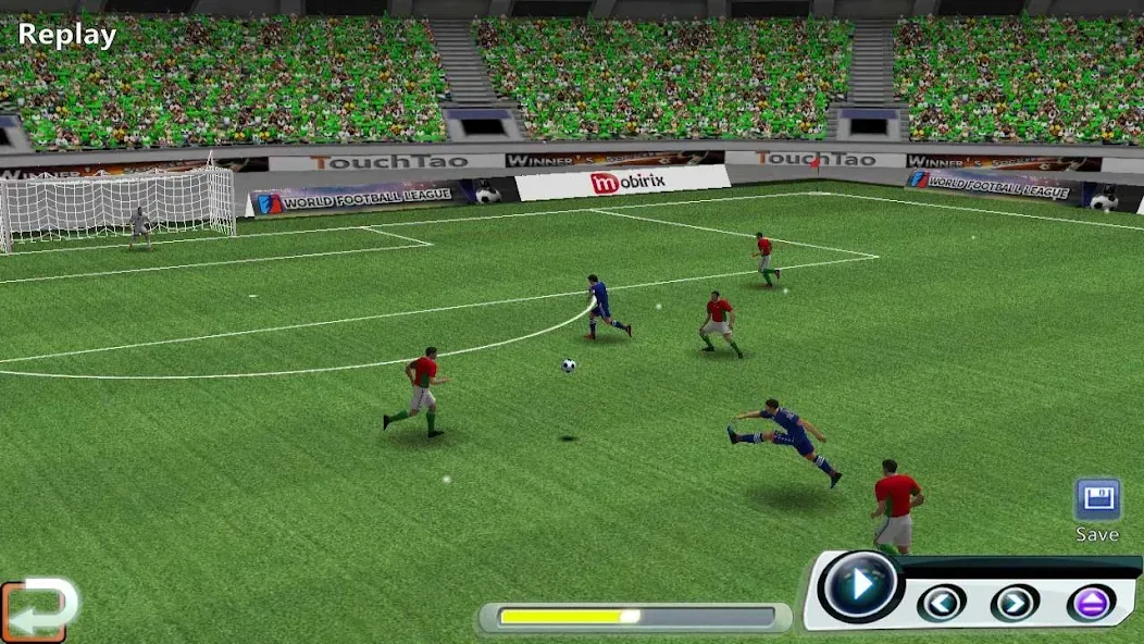 World Soccer League [МОД: Все открыто, Дополнительные деньги и Меню MOD] Screenshot 5