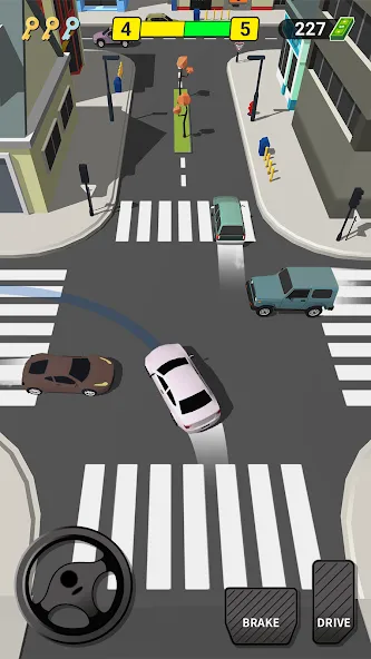 Pick Me Up 3D: Taxi Game (Пик Ми Ап 3Д) [МОД: Бесконечные деньги, Монеты и Мега MOD] Screenshot 4
