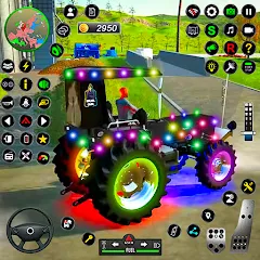 Скачать Tractor Farming Games 2023 [МОД: Много денег, Монет и Все открыто] | Взлом Tractor Farming Games 2023 на Андроид
