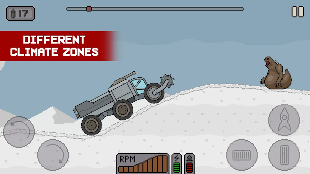 Death Rover: Space Zombie Race (Дэт Ровер) [МОД: Деньги, Монеты и Меню MOD] Screenshot 3