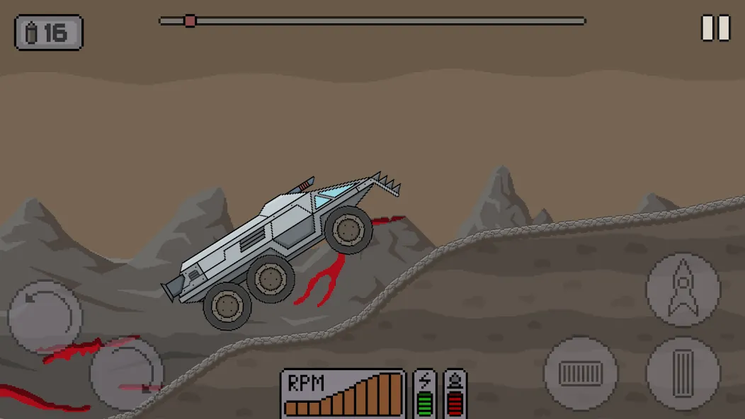 Death Rover: Space Zombie Race (Дэт Ровер) [МОД: Деньги, Монеты и Меню MOD] Screenshot 5