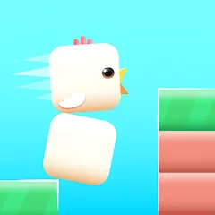 Скачать Square Bird - Flappy Chicken (Сквер Брд) [МОД: Меню, Бесконечные монеты и Открытые уровни] | Взлом Square Bird - Flappy Chicken на Андроид