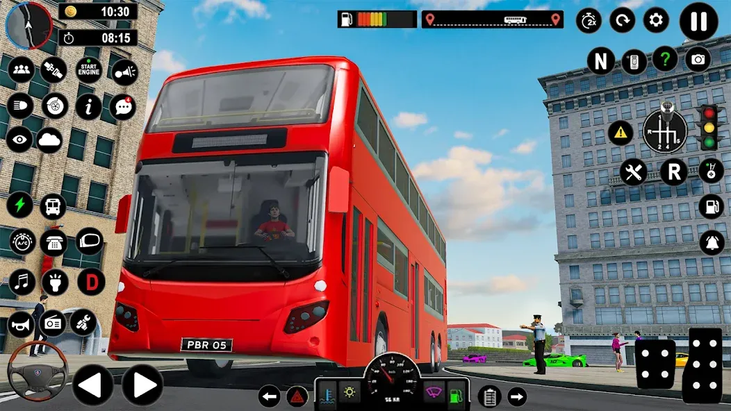 Coach Bus Games: Bus Simulator (Коуч Бас Геймс) [МОД: Много денег, Монет и Все открыто] Screenshot 2