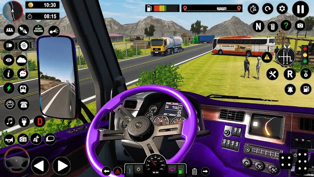Coach Bus Games: Bus Simulator (Коуч Бас Геймс) [МОД: Много денег, Монет и Все открыто] Screenshot 3