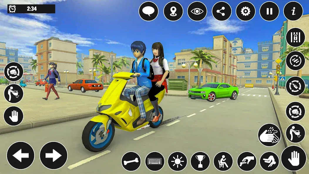 High School Boy Virtual Life [МОД: Много монет, Открытые уровни и Мега MOD] Screenshot 2
