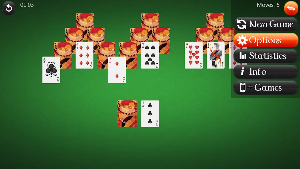 TriPeaks Solitaire (ТриПикс Пасьянс) [МОД: Много денег, Монет и Все открыто] Screenshot 3