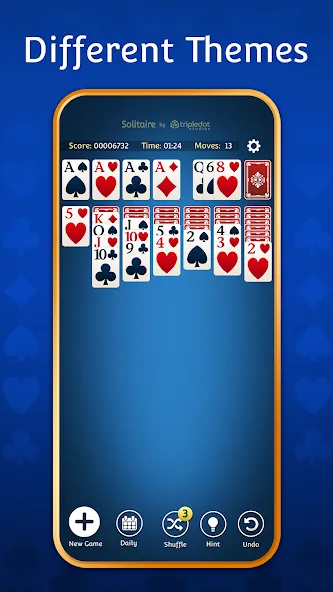 Solitaire: Classic Card Games [МОД: Бесконечные деньги, Монеты и Мега MOD] Screenshot 4