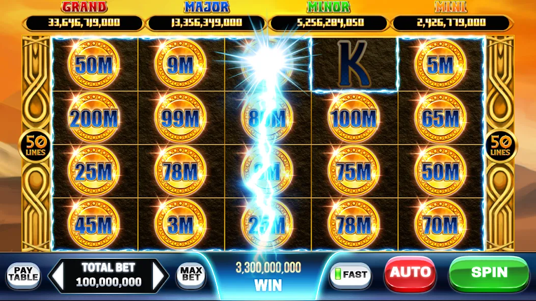 Play Las Vegas - Casino Slots (Плей Лас Вегас) [МОД: Меню, Бесконечные монеты и Открытые уровни] Screenshot 4