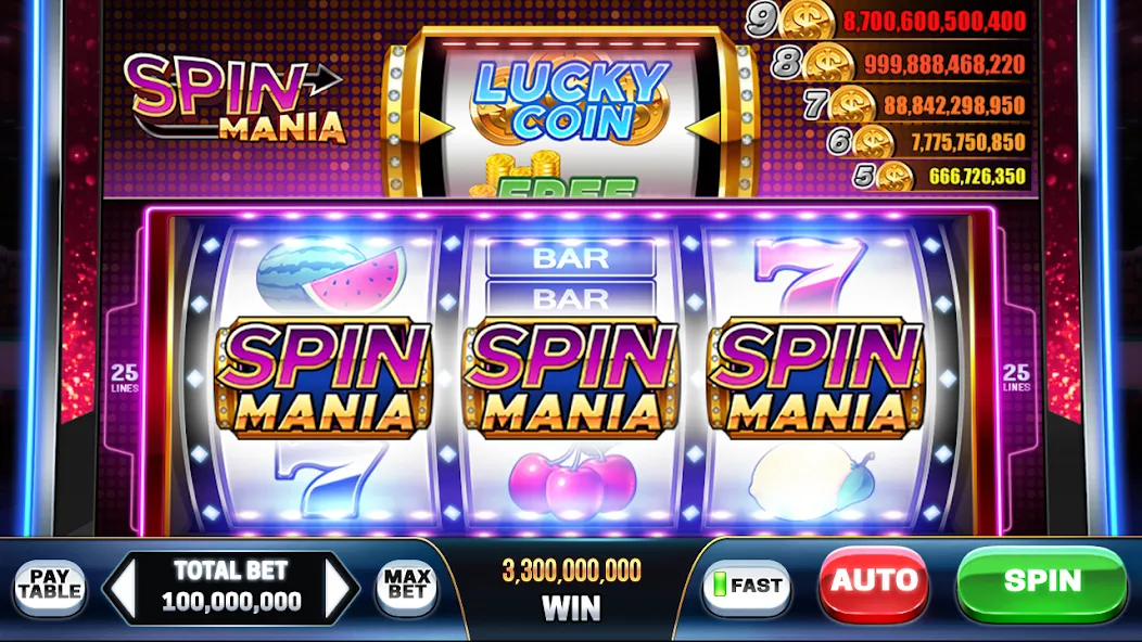 Play Las Vegas - Casino Slots (Плей Лас Вегас) [МОД: Меню, Бесконечные монеты и Открытые уровни] Screenshot 5