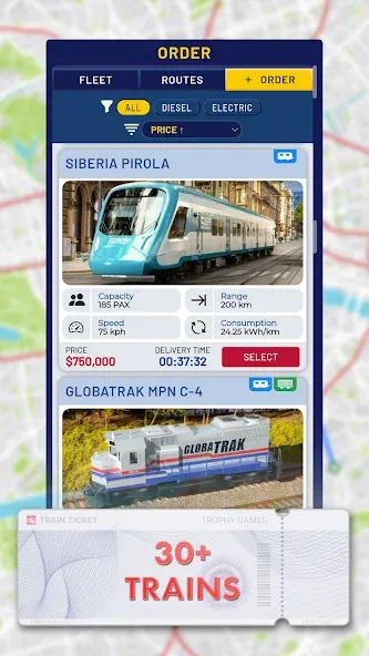 Train Manager - 2024 (Трейн Менеджер) [МОД: Все открыто, Дополнительные деньги и Меню MOD] Screenshot 2