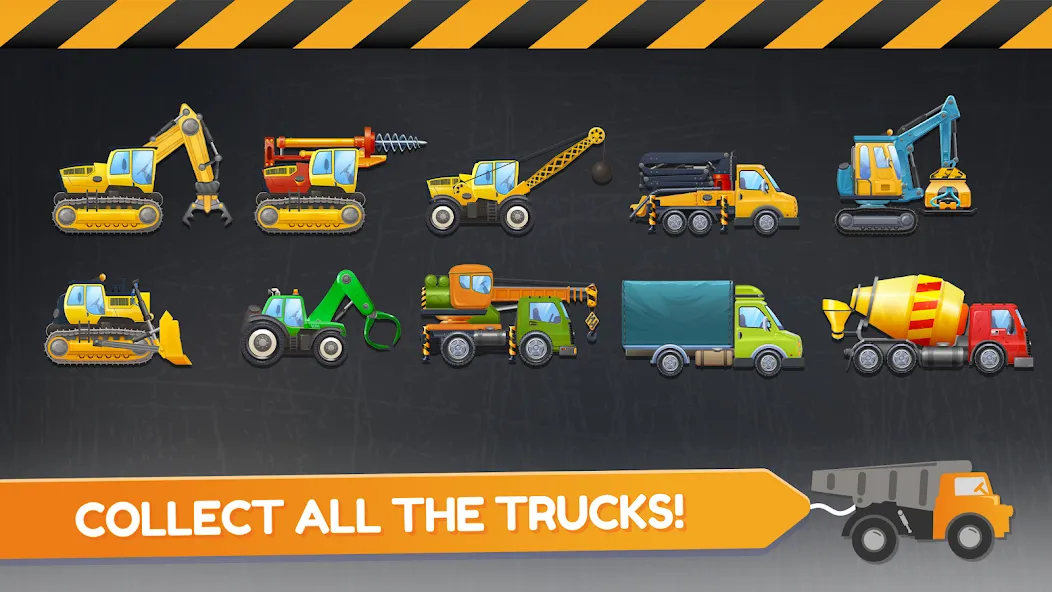 Build a House: Building Trucks [МОД: Меню, Бесконечные монеты и Открытые уровни] Screenshot 1