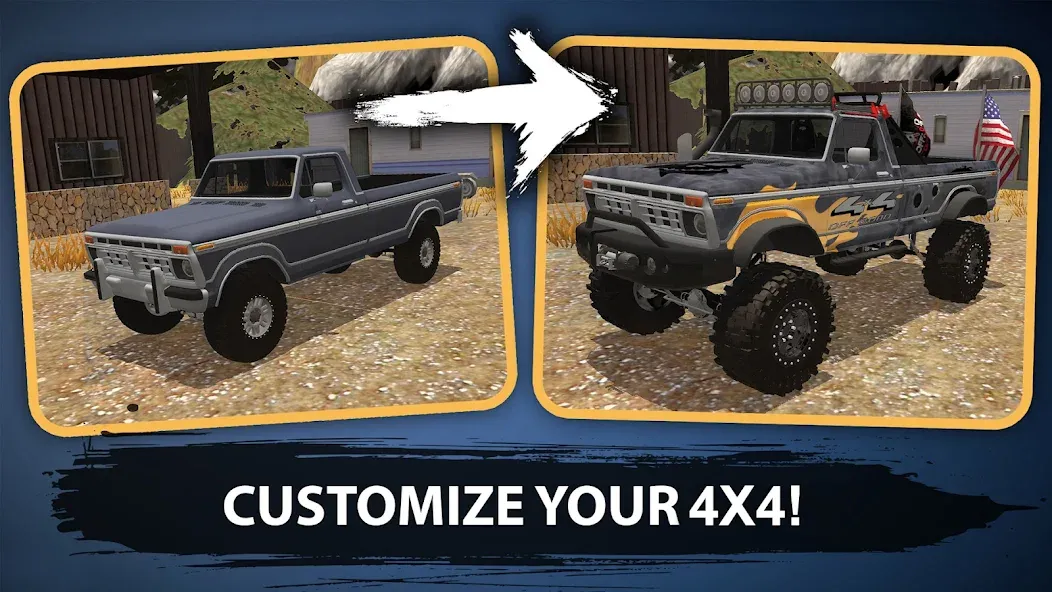 Offroad Racing & Mudding Games [МОД: Бесконечные деньги, Монеты и Мега MOD] Screenshot 2