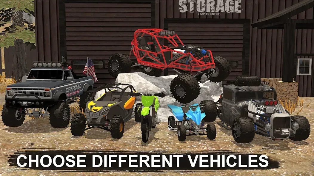 Offroad Racing & Mudding Games [МОД: Бесконечные деньги, Монеты и Мега MOD] Screenshot 3
