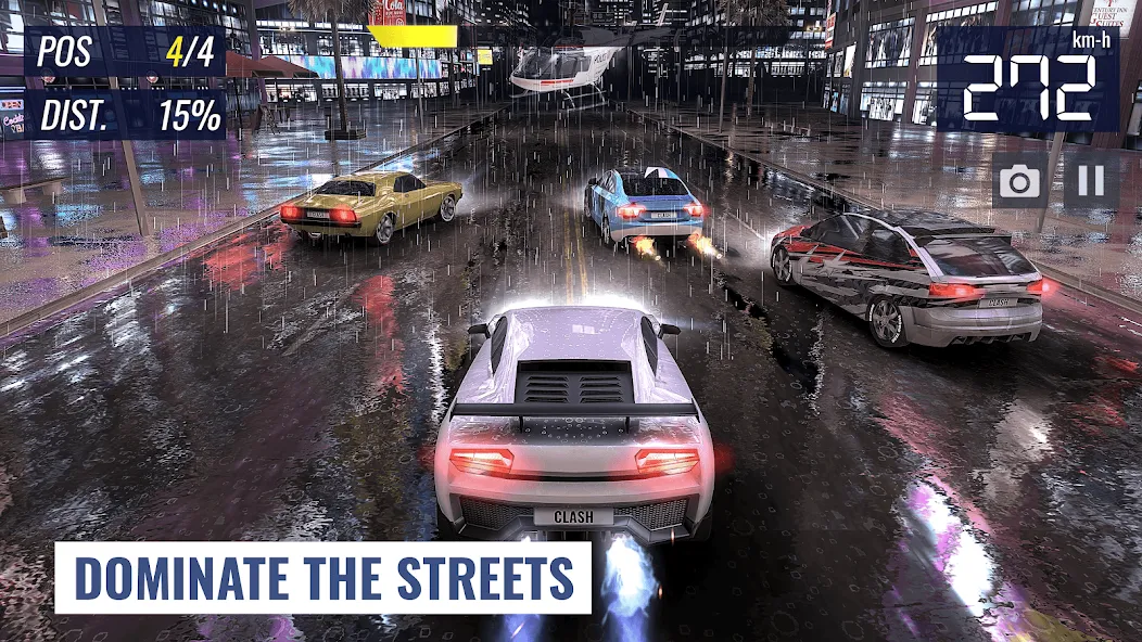 Racing Clash (Рейсинг Клэш) [МОД: Бесконечные деньги, Монеты и Мега MOD] Screenshot 2
