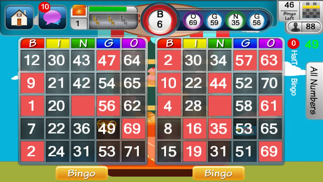 Bingo Game (Бинго игра) [МОД: Много денег, Монет и Все открыто] Screenshot 1