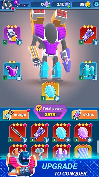 Mechangelion - Robot Fighting (Механгелион) [МОД: Бесконечные деньги, Монеты и Мега MOD] Screenshot 4
