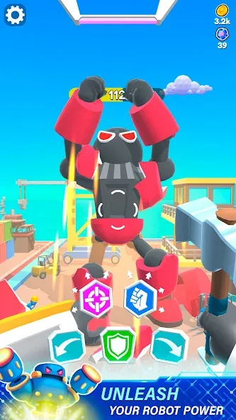 Mechangelion - Robot Fighting (Механгелион) [МОД: Бесконечные деньги, Монеты и Мега MOD] Screenshot 5