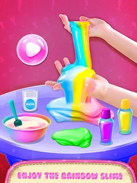 Make Fluffy Slime Maker Game [MOD: Мод Меню/Взлом] - Скриншот 1