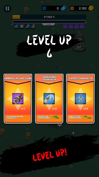 NINJA SURVIVOR.io [МОД: Деньги, Монеты и Меню MOD] Screenshot 4