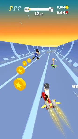 Turbo Stars - Rival Racing (Турбо Старс) [МОД: Много монет, Открытые уровни и Мега MOD] Screenshot 2