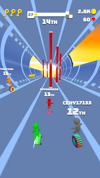 Turbo Stars - Rival Racing (Турбо Старс) [МОД: Много монет, Открытые уровни и Мега MOD] Screenshot 5