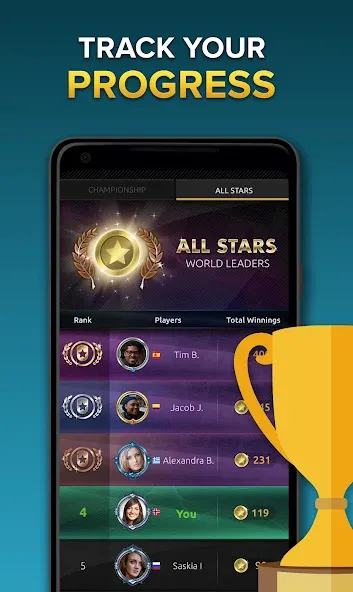 Chess Stars Multiplayer Online (Чесс Старс) [МОД: Много денег, Монет и Все открыто] Screenshot 5