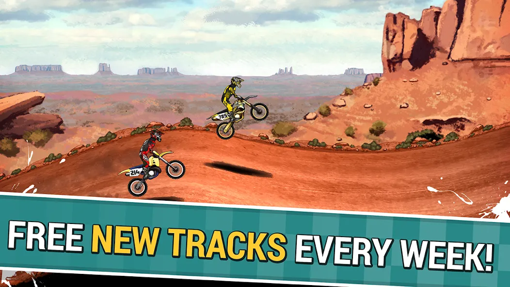 Mad Skills Motocross 2 (Мад Скилс Мотокросс 2) [МОД: Много денег, Монет и Все открыто] Screenshot 5