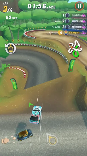 Rally Clash - Car Racing Game (Ралли Клаш) [МОД: Все открыто, Дополнительные деньги и Меню MOD] Screenshot 4