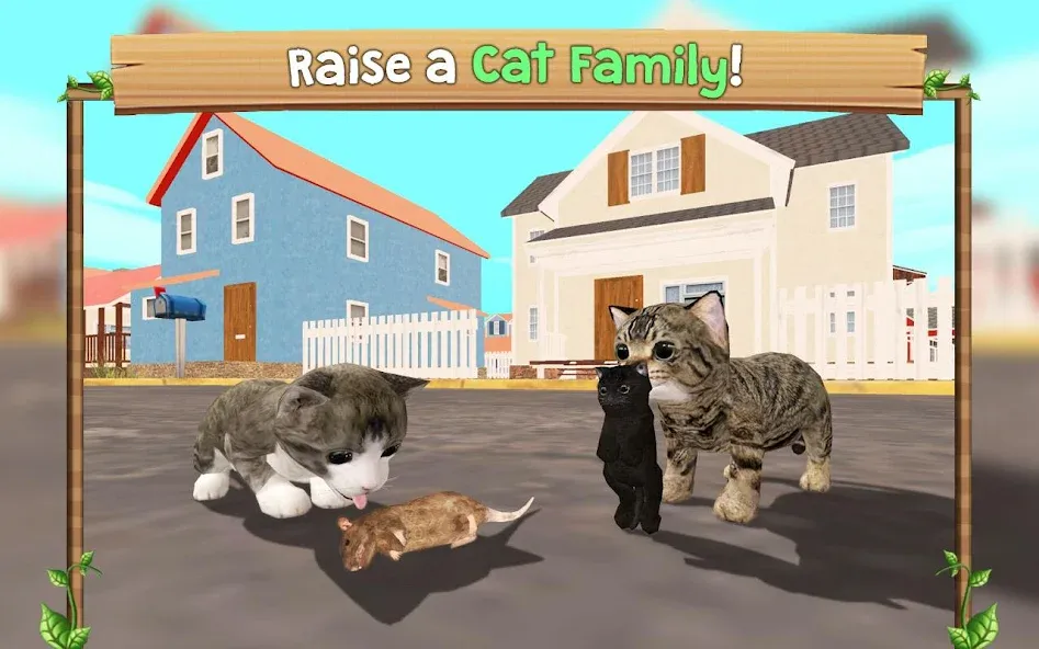 Cat Sim Online: Play with Cats [МОД: Деньги, Монеты и Меню MOD] Screenshot 1
