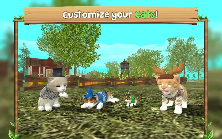 Cat Sim Online: Play with Cats [МОД: Деньги, Монеты и Меню MOD] Screenshot 5