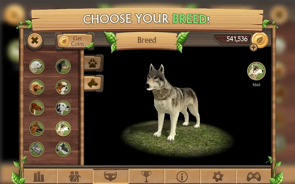 Dog Sim Online: Raise a Family [МОД: Все открыто, Дополнительные деньги и Меню MOD] Screenshot 2
